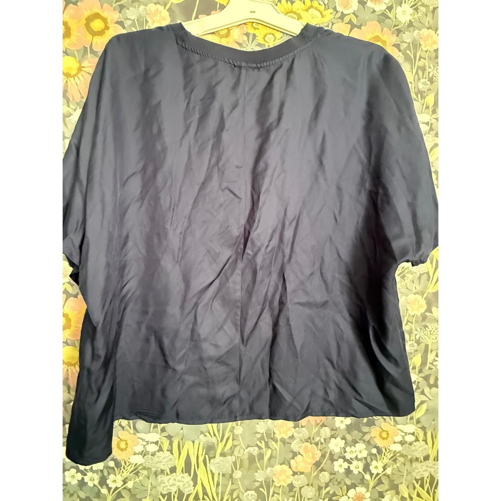 A‎ New Day Women's Navy Blue Oversized Short Sleeve Top Size XXL - Picture 7 of 7